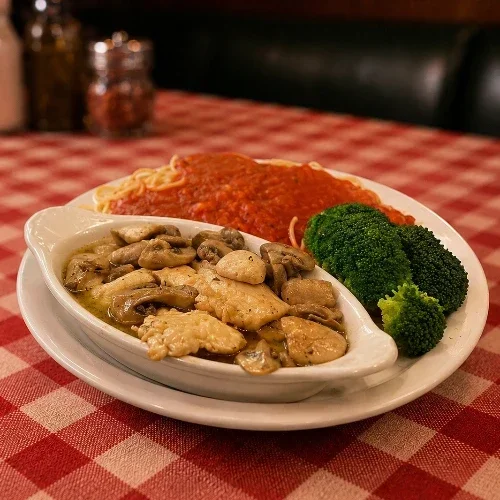 Chicken or Veal Marsala