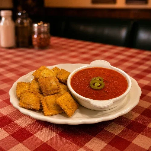 Fried Jalapeño Ravioli