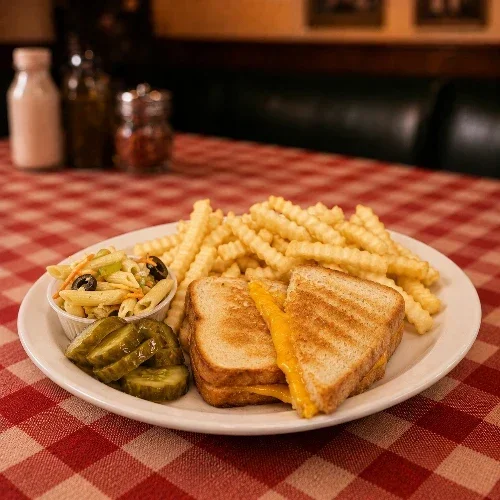Grilled Cheese and Fries